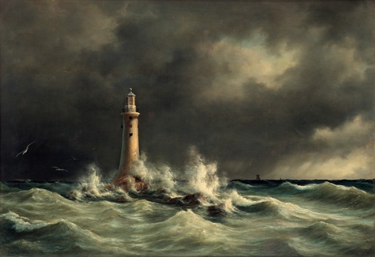free bing stormy weather lighthouse